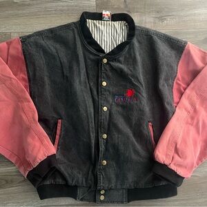 Vintage Molson Canadian Bomber Jacket